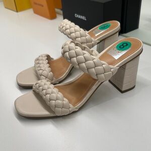 Braided Heel Sandals